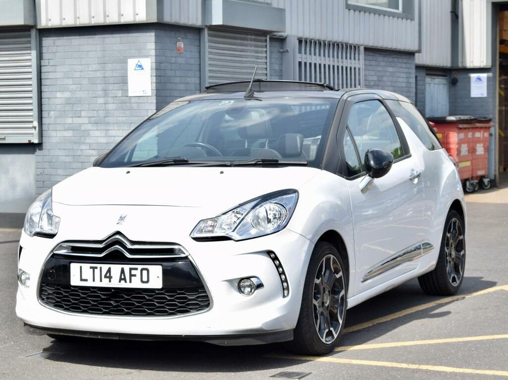 Citroen Ds3 Cabrio Convertible 1.6 Vti Dstyle Plus Euro 5 20141 White #4
