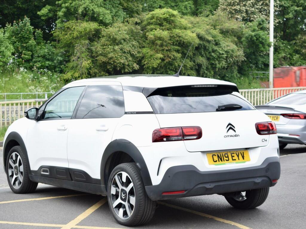 Citroen C4 Cactus Hatchback 1.2 Puretech Gpf Flair Euro 6 Ss CN19EYV White #6