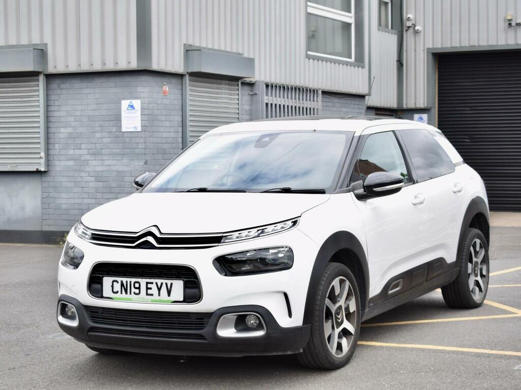 Citroen C4 Cactus Hatchback 1.2 Puretech Gpf Flair Euro 6 Ss CN19EYV White #4
