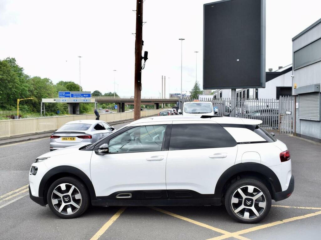Citroen C4 Cactus Hatchback 1.2 Puretech Gpf Flair Euro 6 Ss CN19EYV White #5