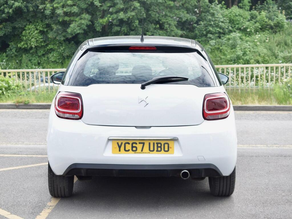 DS DS 3 Hatchback 1.2 Puretech Chic Euro 6 201767 YC67UBO White #6