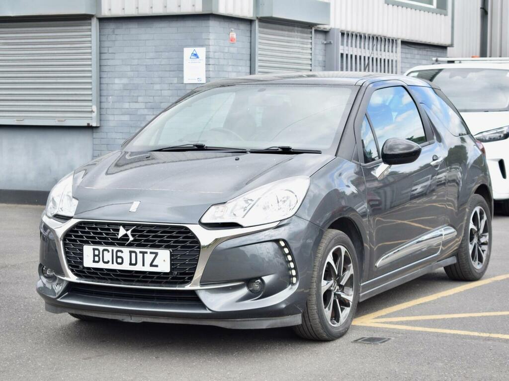 DS DS 3 Hatchback 1.2 Puretech Elegance Euro 6 Ss BC16DTZ Grey #3