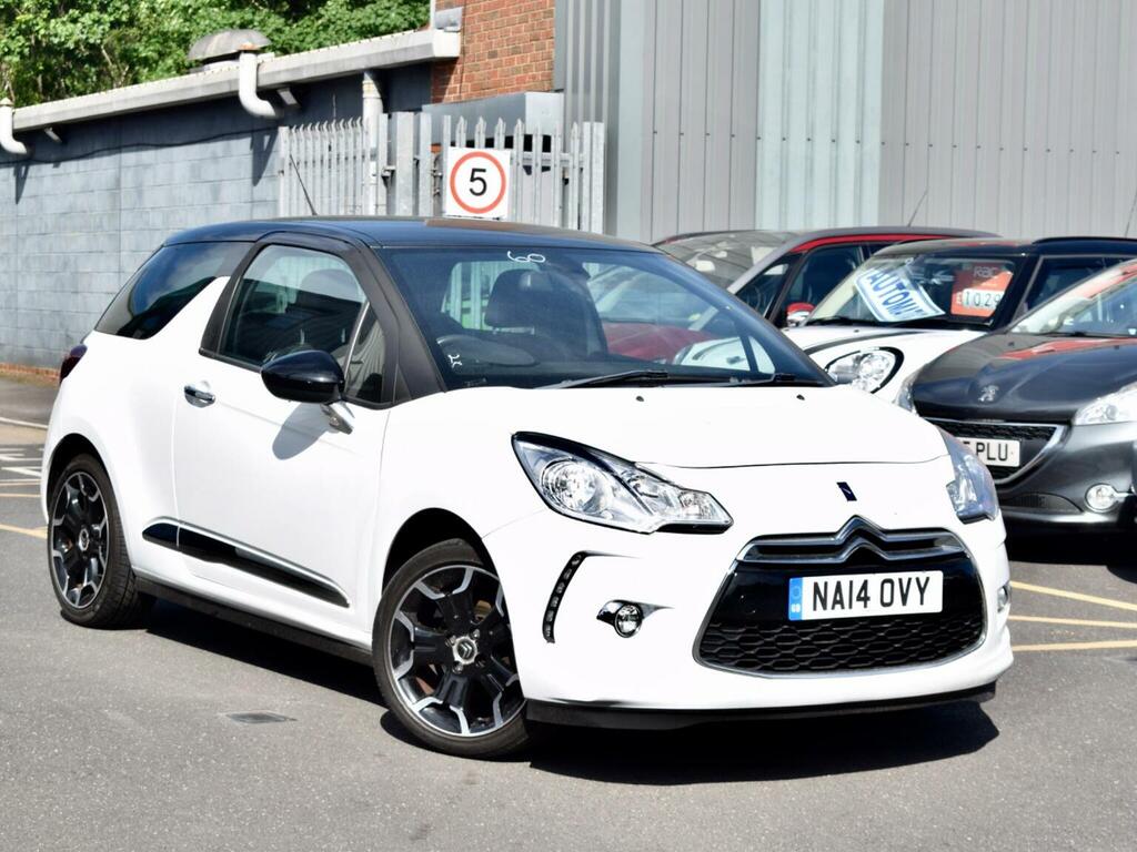 Citroen DS3 Hatchback 1.6 Vti Dstyle Plus Euro 5 201414 White