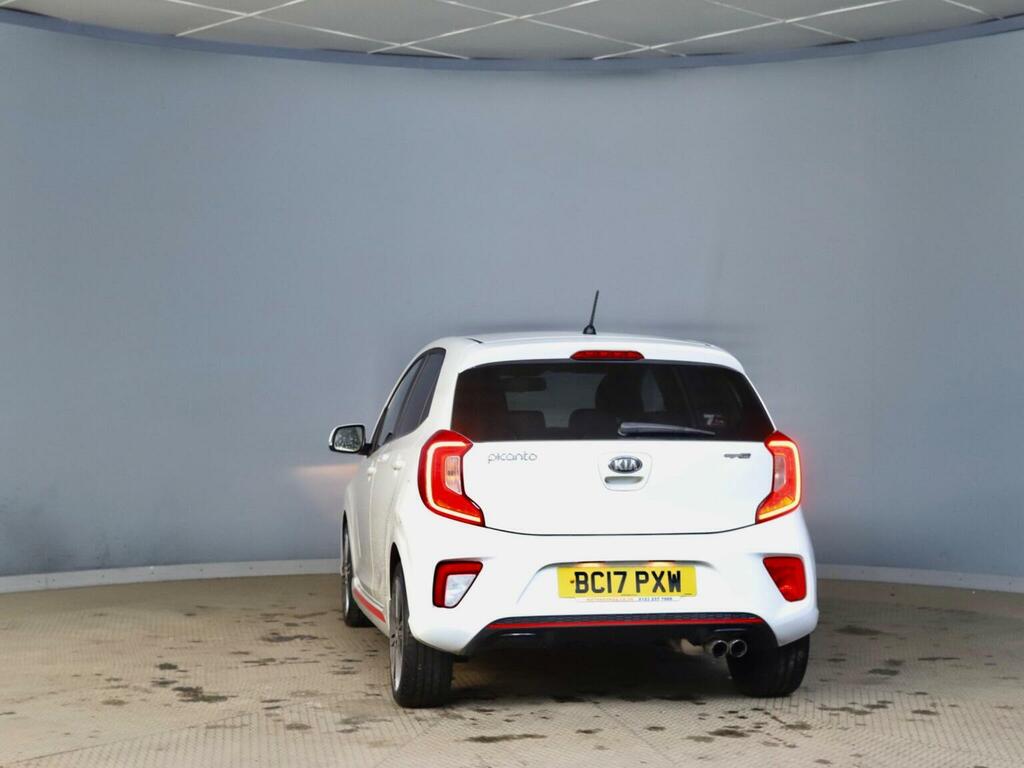 Kia Picanto 1.0 Gt-line Euro 6 White #6