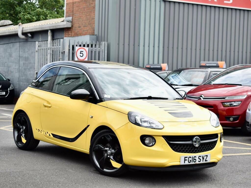 Vauxhall Adam 1.2I Slam Euro 6 Yellow