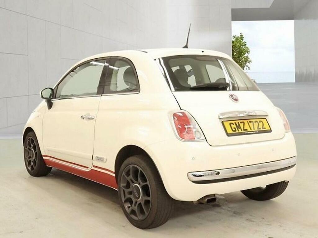 Fiat 500 1.2 Lounge Euro 4 White #5