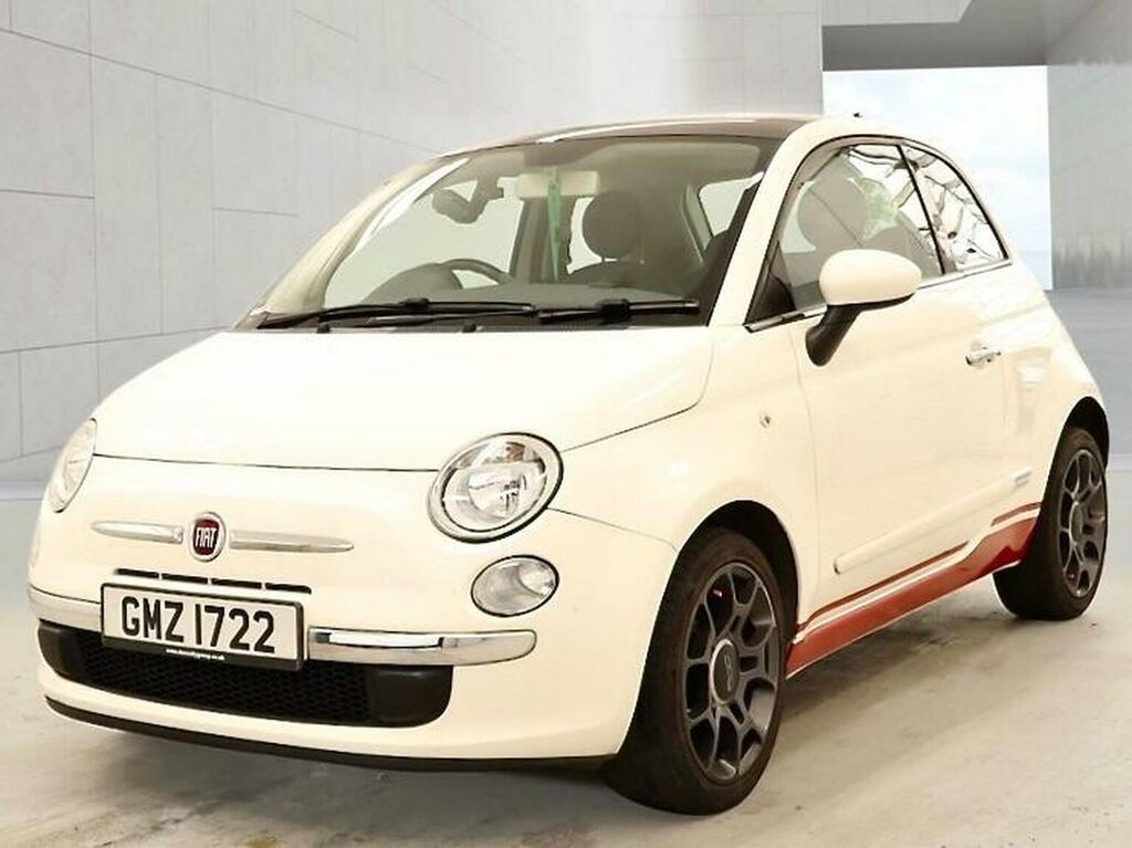 Fiat 500 1.2 Lounge Euro 4 White #3