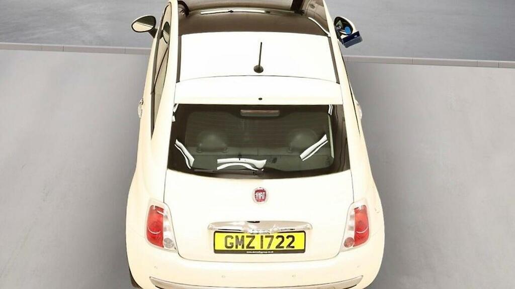 Fiat 500 1.2 Lounge Euro 4 White #6