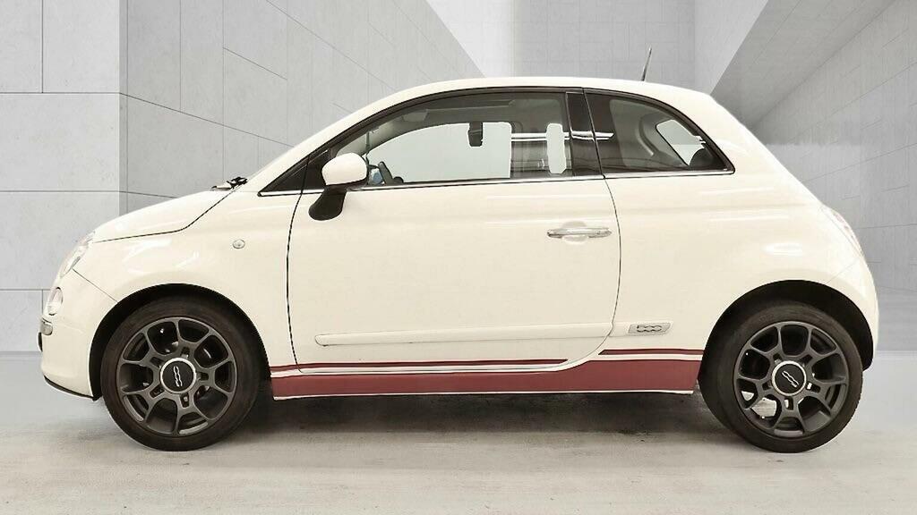 Fiat 500 1.2 Lounge Euro 4 White #4