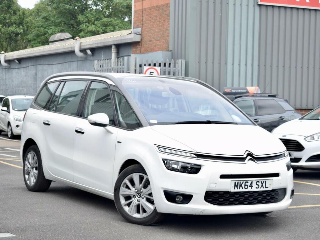 Citroen Grand C4 SpaceTourer Mpv 1.6 E-hdi Airdream Exclusive Euro 5 Ss MK64SXL White