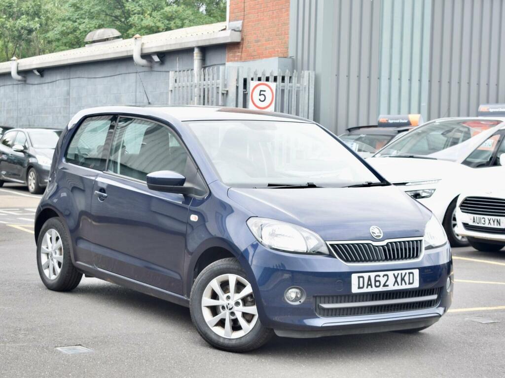 Skoda Citigo Hatchback 1.0 Mpi Elegance Asg Euro 5 201362 Blue