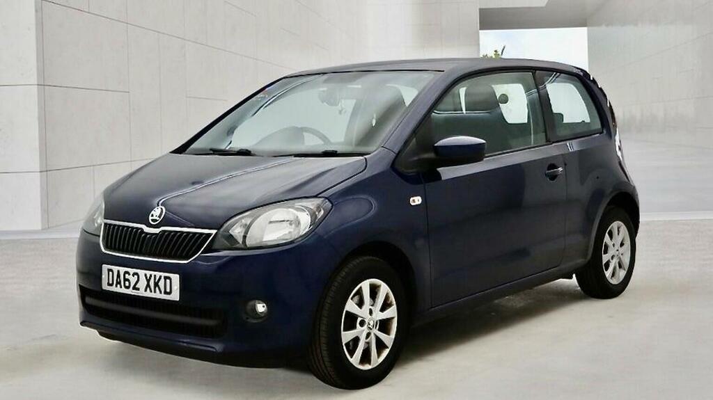 Skoda Citigo 1.0 Mpi Elegance Asg Euro 5 Blue #3