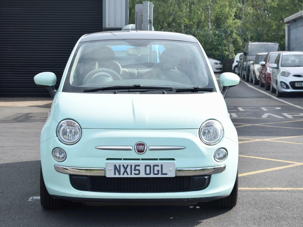 Fiat 500 Hatchback 1.2 Lounge Euro 6 Ss 201515 NX15OGL Green #2