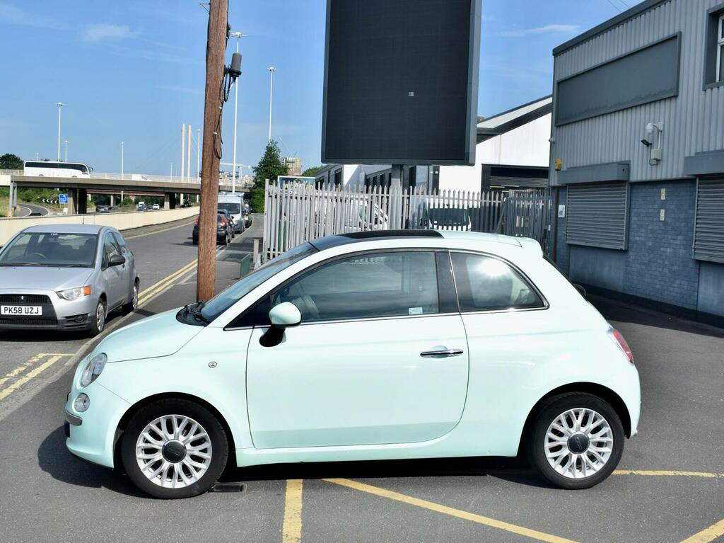 Fiat 500 Hatchback 1.2 Lounge Euro 6 Ss 201515 NX15OGL Green #4
