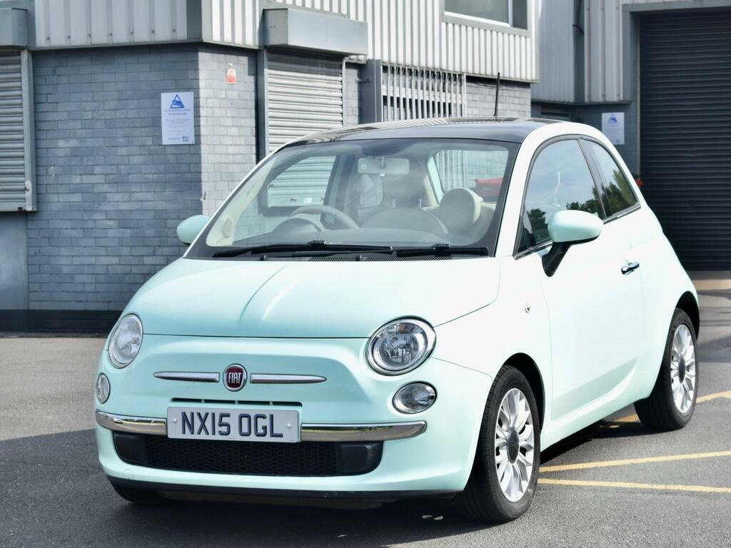 Fiat 500 Hatchback 1.2 Lounge Euro 6 Ss 201515 NX15OGL Green #3
