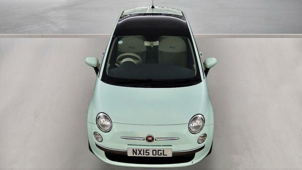 Fiat 500 1.2 Lounge Euro 6 Ss Green #2