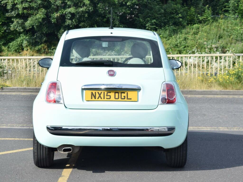 Fiat 500 Hatchback 1.2 Lounge Euro 6 Ss 201515 NX15OGL Green #6