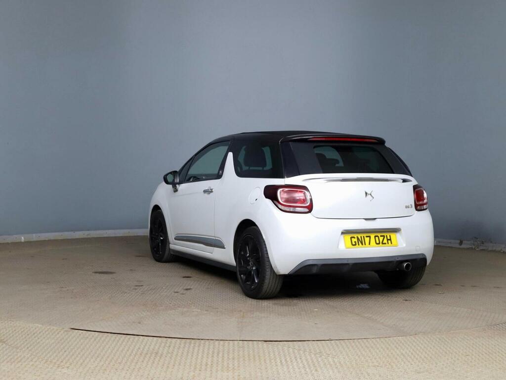 DS DS 3 Cabrio 1.2 Puretech Givenchy Le Makeup Cabriolet Eat6 Eur White #4