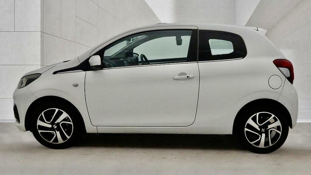 Peugeot 108 1.2 Vti Puretech Allure Euro 5 White #4