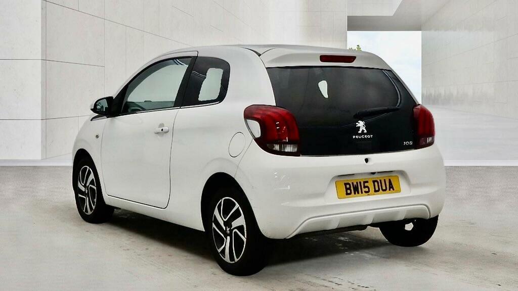 Peugeot 108 1.2 Vti Puretech Allure Euro 5 White #5