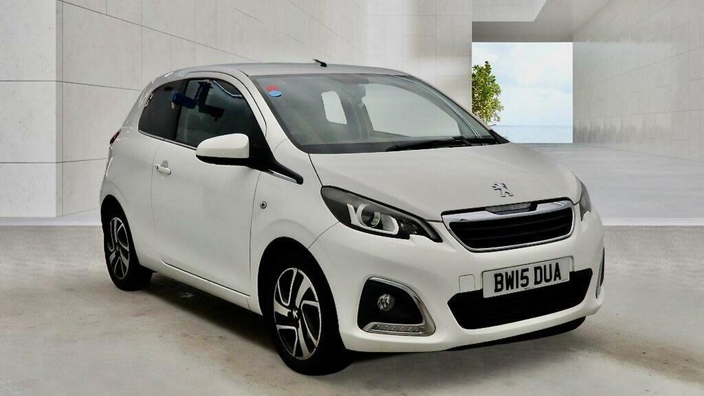 Peugeot 108 1.2 Vti Puretech Allure Euro 5 White