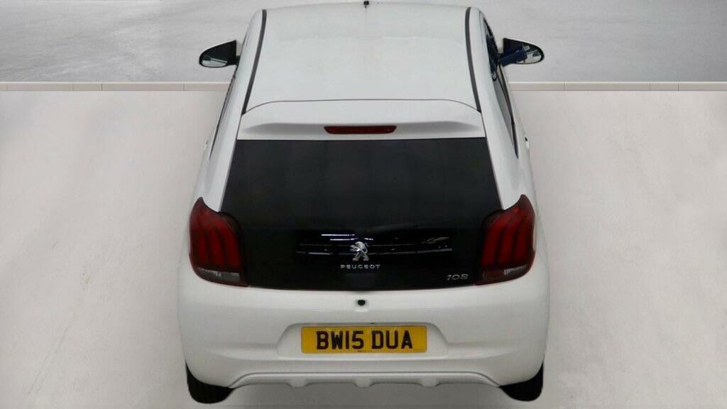 Peugeot 108 1.2 Vti Puretech Allure Euro 5 White #6