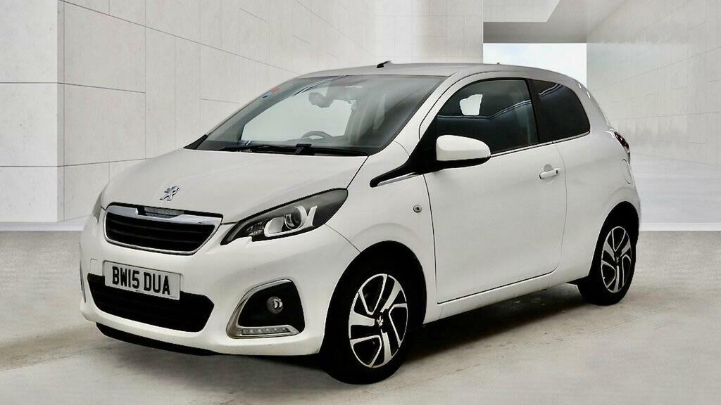 Peugeot 108 1.2 Vti Puretech Allure Euro 5 White #3