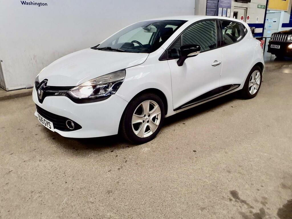 Renault Clio Hatchback 1.2 16V Dynamique Medianav Euro 5 2 White #3