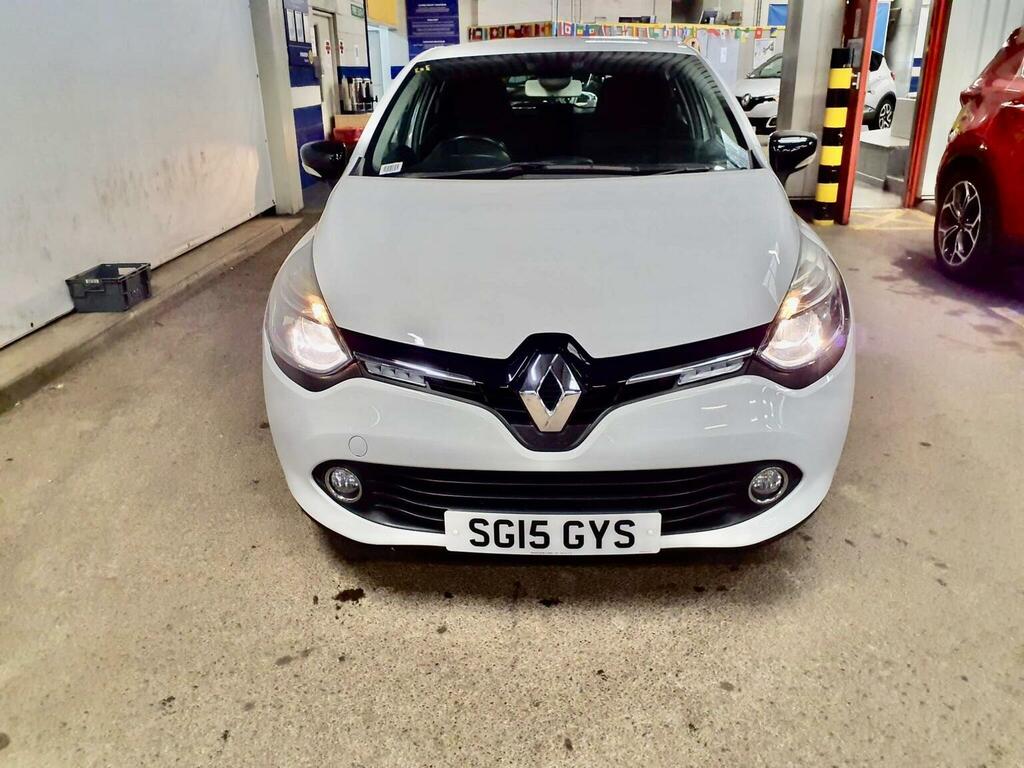 Renault Clio Hatchback 1.2 16V Dynamique Medianav Euro 5 2 White #2