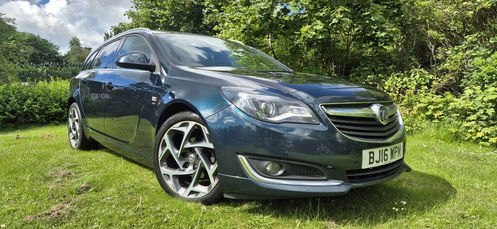 Vauxhall Insignia Estate 1.6 Cdti Sri VX Line Nav 2016 BJ16WPM Green #5