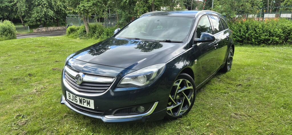Vauxhall Insignia Estate 1.6 Cdti Sri VX Line Nav 2016 BJ16WPM Green #4