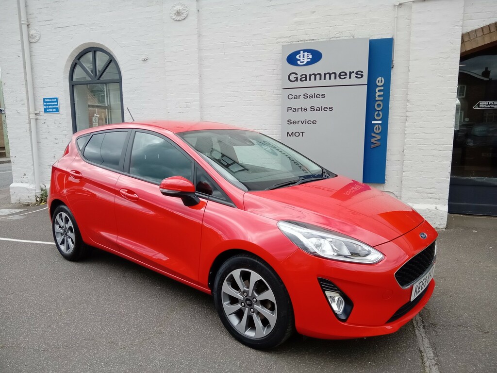 Ford Fiesta 1.1 Ti-vct Trend Red