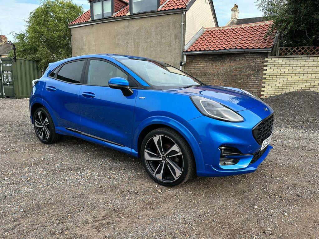 Ford Puma 1.0 T Ecoboost St-line X 202070 EJ70PCF Blue #4