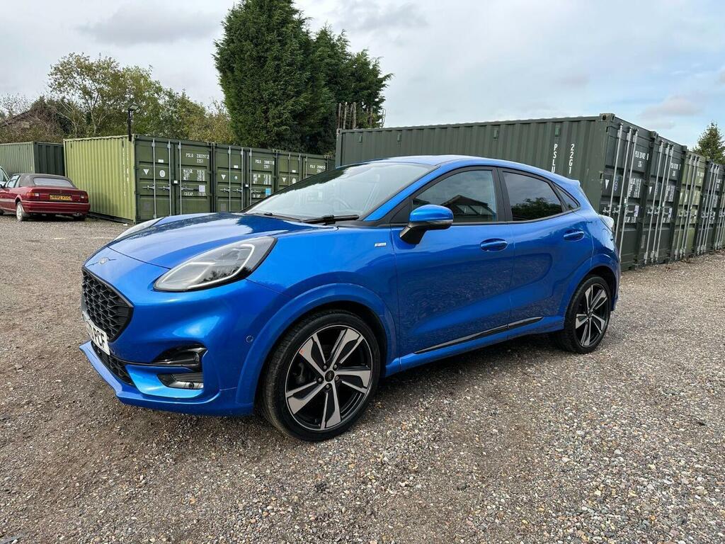 Ford Puma 1.0 T Ecoboost St-line X 202070 EJ70PCF Blue #2