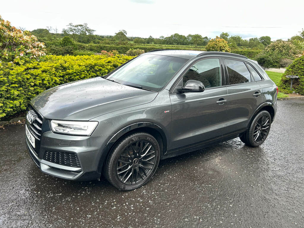 Audi Q3 2.0 Tdi Quattro Black Edition YT67ZNJ Grey #6