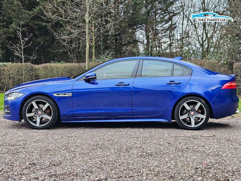 Jaguar XE 2.0D R-sport Euro 6 Ss MV67YKT Blue #4