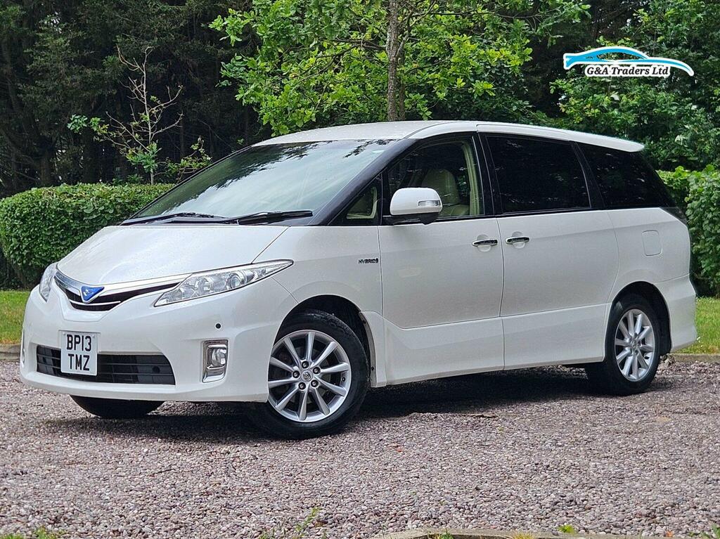 Toyota Estima 2.4 Hybridlpg Gas 201919 White #3