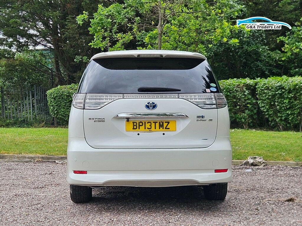 Toyota Estima 2.4 Hybridlpg Gas 201919 White #6