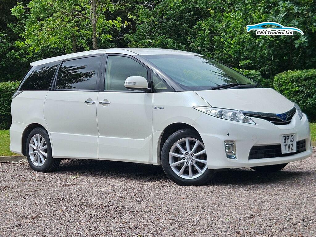 Toyota Estima 2.4 Hybridlpg Gas 201919 White