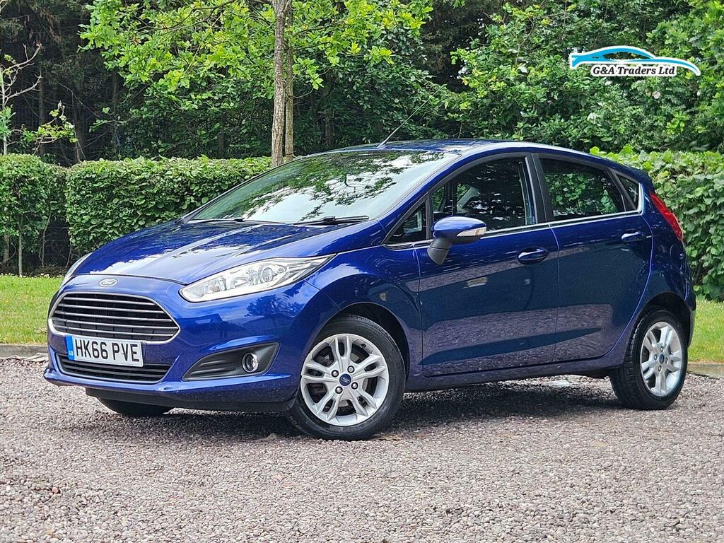 Ford Fiesta 1.0T Ecoboost Zetec Euro 6 Ss Blue #3
