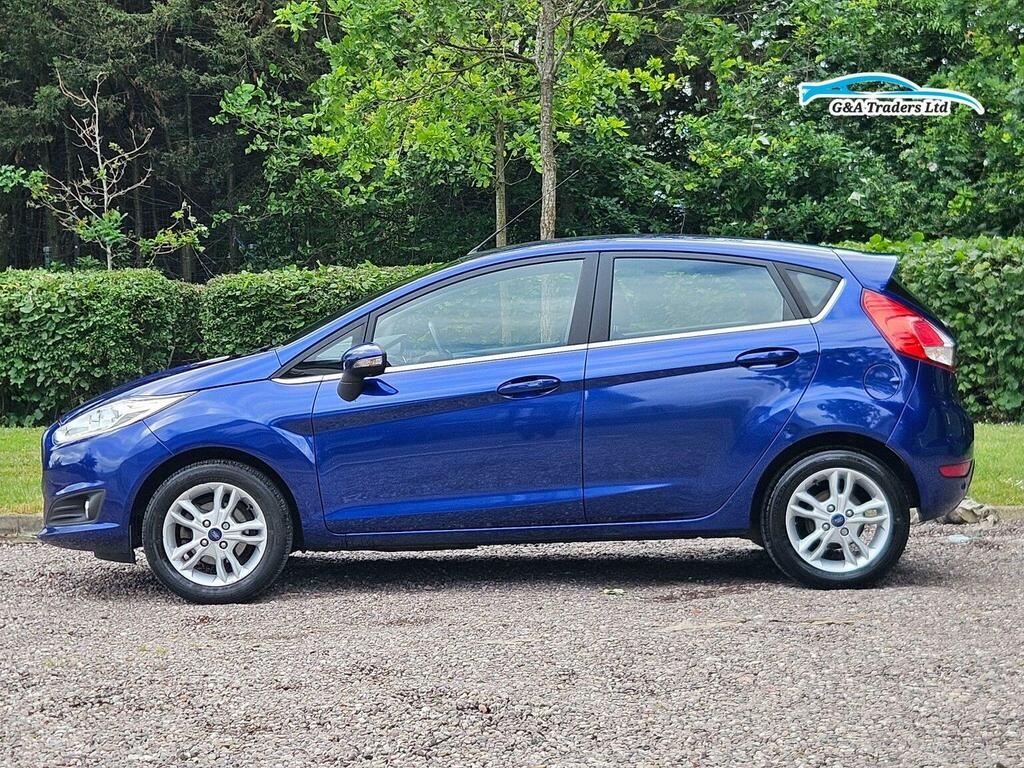 Ford Fiesta 1.0T Ecoboost Zetec Euro 6 Ss Blue #4