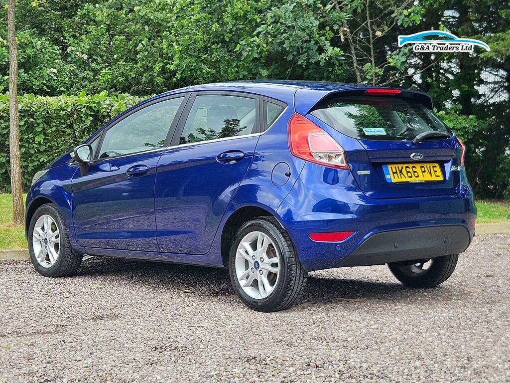 Ford Fiesta 1.0T Ecoboost Zetec Euro 6 Ss Blue #5