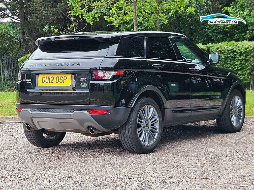 Land Rover Range Rover Evoque Sd4 Dynamic Black #7
