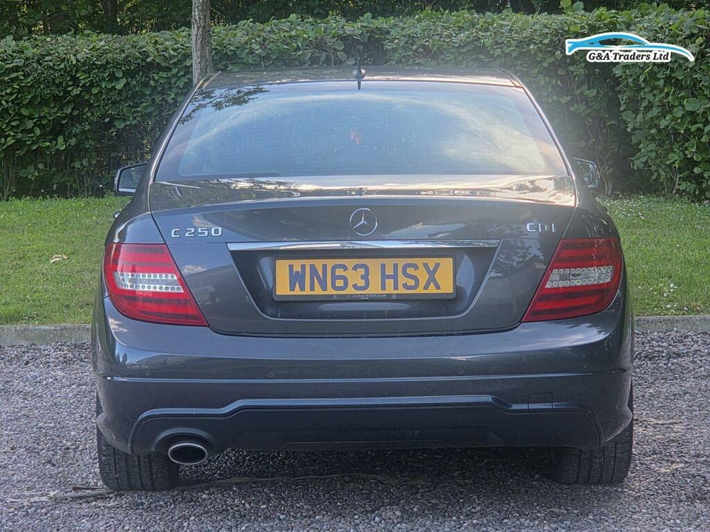 Mercedes-Benz C Class 2.1 C250 Cdi Amg Sport G-tronic Euro 5 Ss WN63HSX Grey #6
