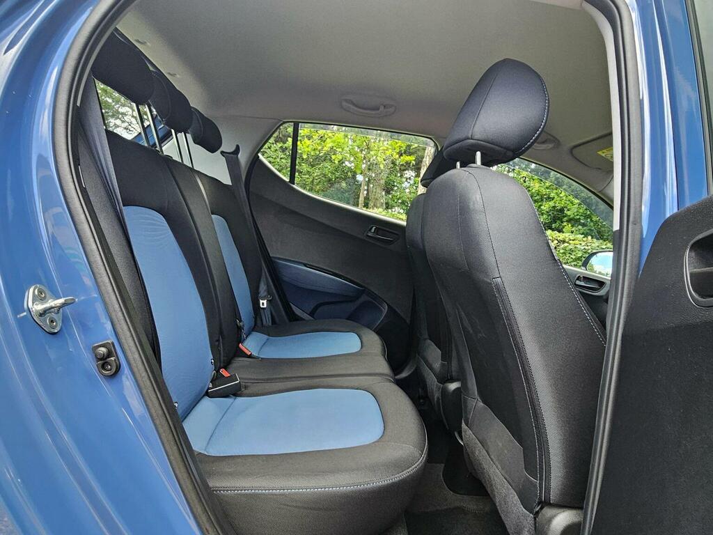 Hyundai I10 S Blue #12