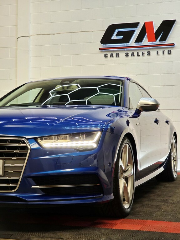 Audi S7 4.0 Tfsi V8 Blue #4