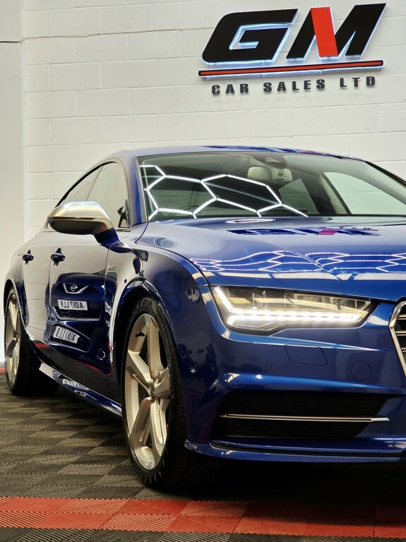 Audi S7 4.0 Tfsi V8 Blue #6