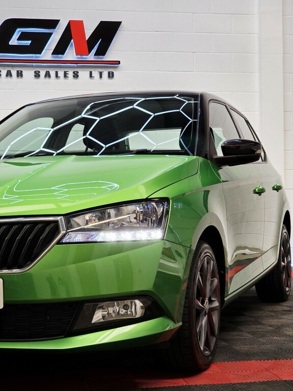 Skoda Fabia 1.0 Tsi Colour Edition MA20CVY Green #2