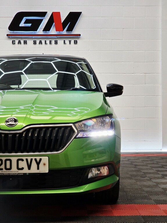 Skoda Fabia 1.0 Tsi Colour Edition MA20CVY Green #4