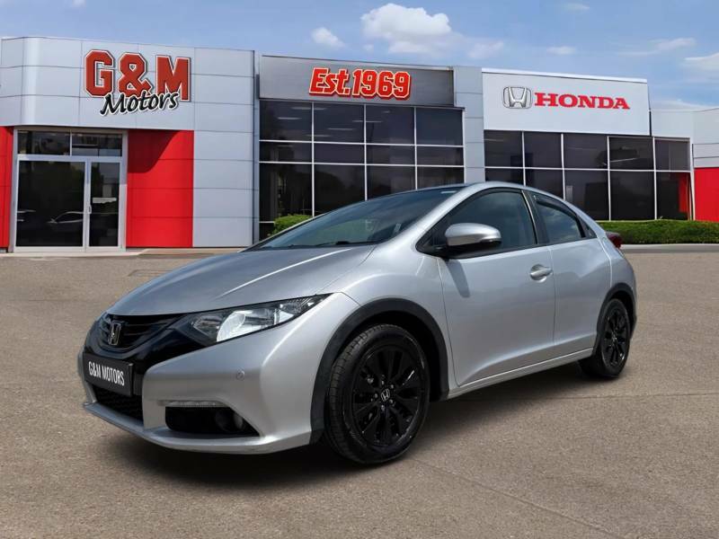 Honda Civic 1.6 I-dtec Se Plus - 2014 14 Silver #3